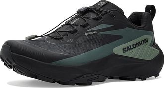 Salomon Genesis Mens Shoes Black/Agave Green/Urban Chic : 12.5 D - Medium, Leather