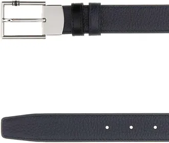 Montblanc Mens Belt Black Leather