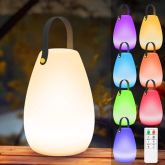 OEM Tira De Luces Led Para Exteriores A Pilas Con Mando A Distancia, Intensidad Regulable, Inal&aacute;mbrica, Disponible En 8 Colores, Incluido El Blanco C&aacute;lido