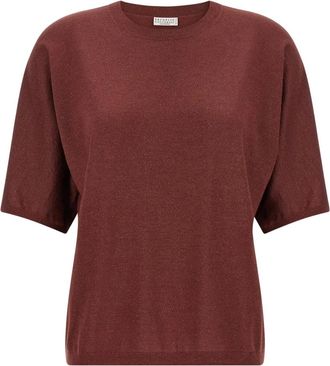 Brunello Cucinelli Mujer, Jerseys, Rojo, Talla: XS
