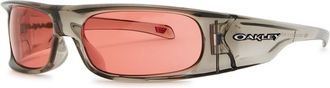 Oakley Highland Wrap-around Sunglasses - Grey - One Size