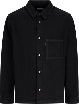 Haikure Vulcano Black Stijlvolle Jeans - Heren - Spijkeroverhemden - Zwart - L - Denim - Overhemden