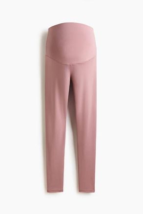 H&M Mama Before & After Sports Leggings in Antique Rose at Nordstrom, Size Xx-Large