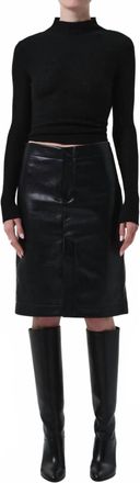 Citizens Of Humanity Nara Pencil Skirt In Black