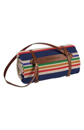 Pendleton National Park Stripe Throw Blanket & Carrier in Yellowstone at Nordstrom