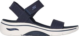 Skechers Womens/Ladies Go Walk 2.0 Arch Fit Sandals (Navy) - Size UK 7