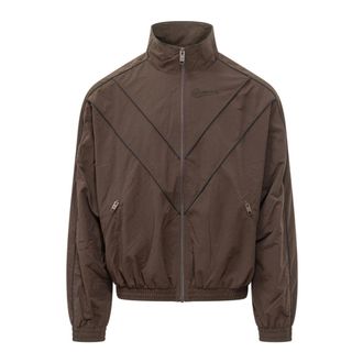 Willy Chavarria Bad Boy Track Jkt - Jackets - Hombre - Marr&oacute;n - S