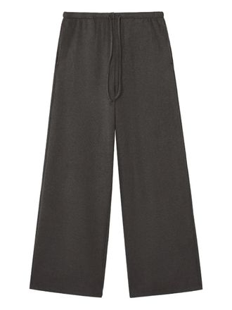 B+ab drawstring trousers - women - Viscose/Acrylic - S - Grey