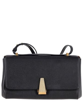 Bottega Veneta Black Calfskin Leather The Angle Bag (Authentic Pre-Loved)