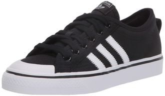 adidas Originals Mens Nizza Sneaker, Core Black/Cloud White/Cloud White, 5.5 UK