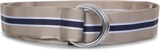Dell'Oglio Belt 02 01 - Heren - Riemen - Beige - ONE Size - Katoen - Accessoires
