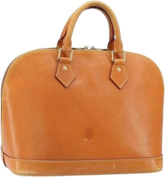 Louis Vuitton Pre-owned Handbags, female, Beige, Size: ONE SIZE Pre-owned Vintage Handbag