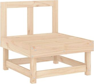 vidaXL Sof&aacute; Central De Jard&iacute;n Madera Maciza De Pino Vidaxl