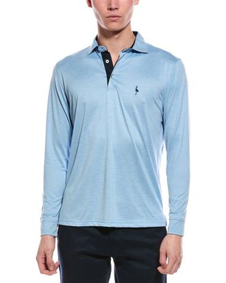 Tailorbyrd Tailorbyrd Performance Mesh Polo Shirt