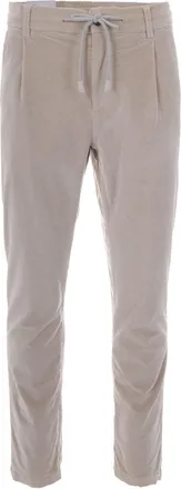 Eleventy Corduroy Jogger Trousers with Elastic Waistband