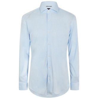 HUGO BOSS Mens P-Hank Oxford Shirt (Pastel Blue) Cotton - Size 16.5 inch
