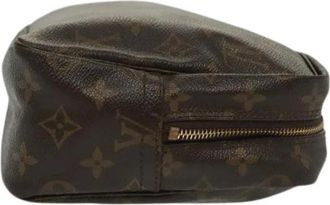 Louis Vuitton Pre-owned Clutches, female, Brown, Size: ONE SIZE Pre-owned Canvas Clutch
