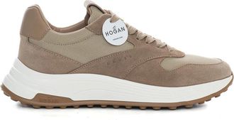 Hogan Hyperlight Sneaker - Heren - Sneakers - Beige - 45 EU - Leer - Schoenen