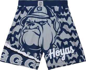 Mitchell & Ness Shorts Jumbotron 2.0 NBA Georgetown Hoyas - Blu
