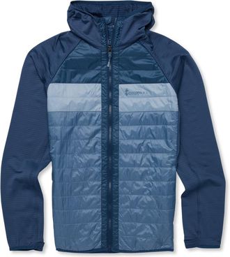 Cotopaxi Capa Hybrid Insulated Hooded Jacket - Mens in Deep Sea And Fjord at Nordstrom, Size Xx-Large