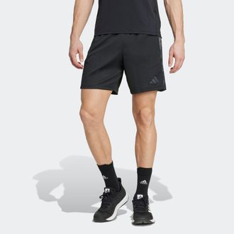 adidas Shorts ADIDAS PERFORMANCE TRAIN ESSENTIALS SEASONAL 3-STRIPES, Herren, Gr. 3XL, L&auml;nge 7, schwarz (schwarz, innenbeinl&auml;nge ca. 18 cm), Obermaterial: 10