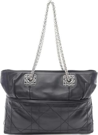 Dior 2000s Granville leather tote bag - Black