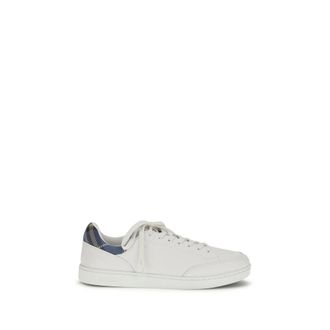 Burberry Bos Taurus Low Top Sneakers - Heren - Schoenen - Wit - Maat: 45 EU Leer