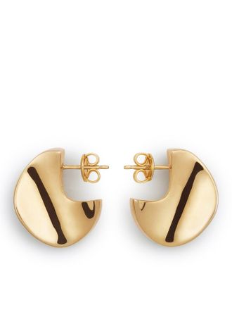 Bottega Veneta SCULPTURAL AND CURVED EARRINGS WITH GOLD FINISH - Bottega Veneta - Woman