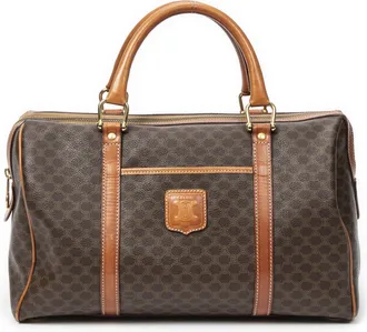 Celine Pre-owned Womens Vintage Medium Boston Handbag - Brown - One Size