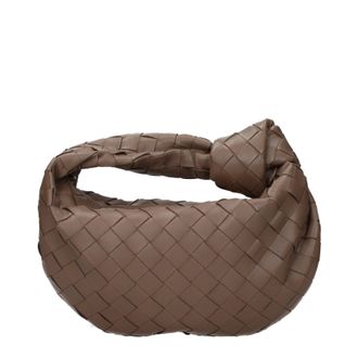 Bottega Veneta Jodie Handtasche Damen Leder Braun/Kiefer