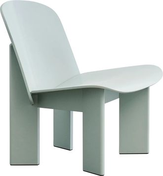 HAY Chisel Lounge Chair, eucalyptus