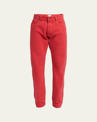 Versace Five-Pocket Straight Jeans
