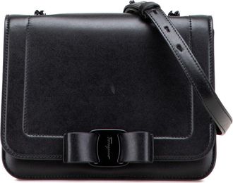 Ferragamo Leather Shoulder Bag (Pre-Owned)