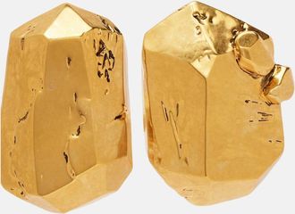 Saint Laurent Orecchini a clip Organic