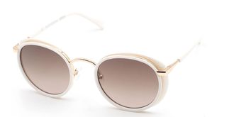 Saraghina ISA 336UN Womens Sunglasses White Size 50