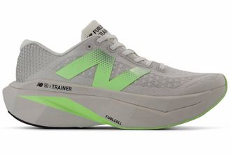 New Balance Mens Fuelcell Supercomp Trainer V3 Shoes In Grey Matter