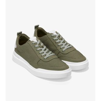Cole Haan Grandpro Rally C35002 Sneakers Mens Olive Lifestyle Shoes ZAP1166