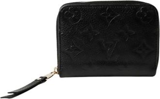 Louis Vuitton Pre-owned Mini Bags, female, Black, Size: ONE SIZE Pre-owned Zippy Coin Purse Wallet