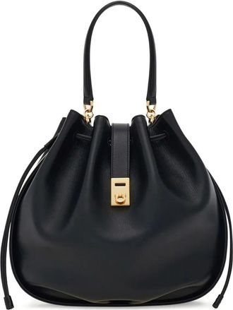 Ferragamo Buckle Bucket Hug Bags