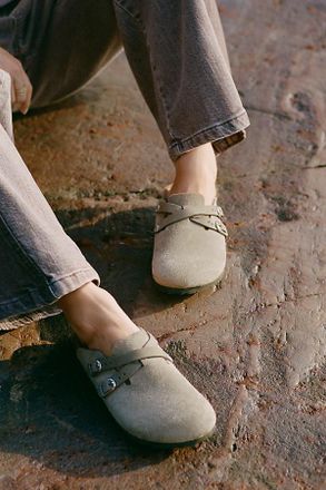 Birkenstock Blair Suede Clogs