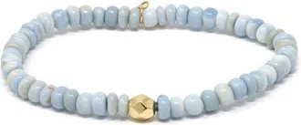 Anzie Boheme Lavender Opal Beaded Stretch Bracelet in Purple at Nordstrom