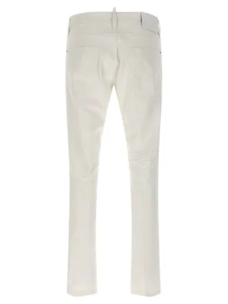 Dsquared2 Teddy Jeans - White