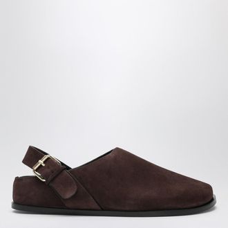A.Emery The Louis Clog marroni in suede