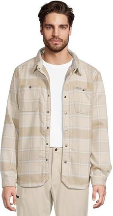 Columbia Windwardtm Ii Shirt Jacket Mens Clothing Ancient Fossil Trapper Windowpane : 2XL, Polyester