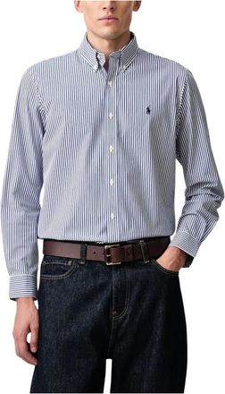 Polo Ralph Lauren Camisa Deportiva de Manga Larga - Shirts - Hombre - Azul - S