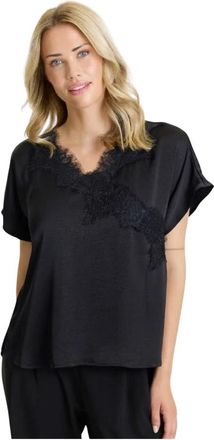 In Front Blouses & Camicie - - Blouses & Shirts - Donna - Nero - XL