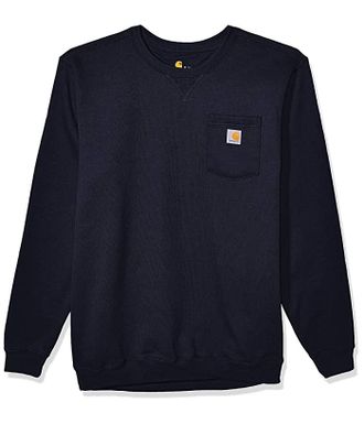 Carhartt Work in Progress Mens Crewneck Pocket Sweatshirt (Regular and Big Tall Sizes)