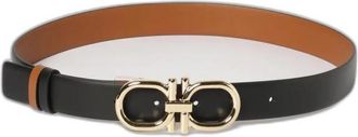 Ferragamo Belts - Dames - Riemen - Zwart - 100 CM - Accessoires