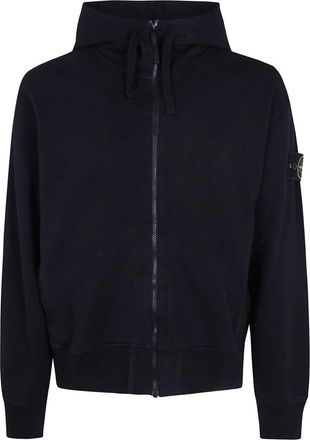 Stone Island Zip-throughs - Heren - Vesten met rits - Zwart - S - Hoodies & sweatvesten