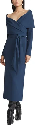 Lafayette 148 New York Portrait Wrap Dress